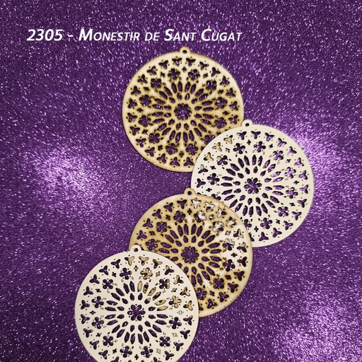 Rosetón Monestir de Sant Cugat